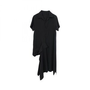 Yohji Yamamoto Gabardine R Draped Shirt #308481Y42B